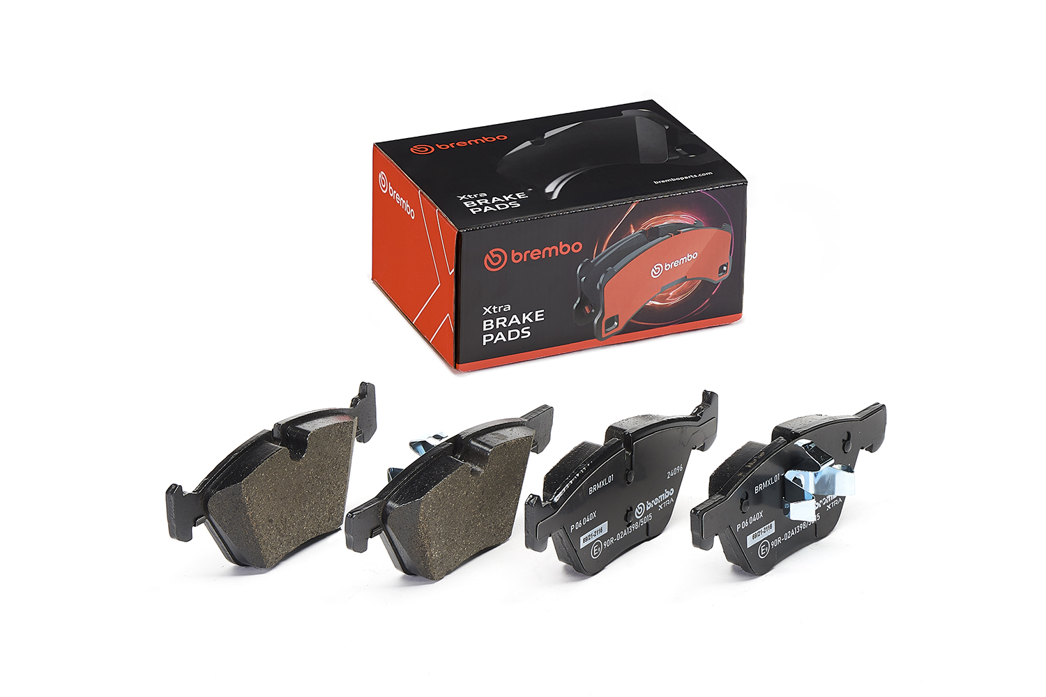 Jogo de 4 pastilhas de travão BREMBO ref. P 06 040X