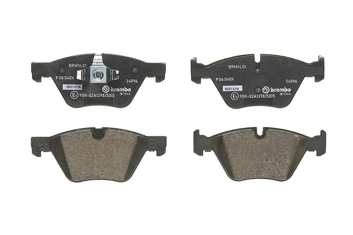 Jogo de 4 pastilhas de travão BREMBO ref. P 06 040X