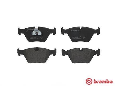 Jeu de 4 plaquettes de frein BREMBO ref. P 06 042