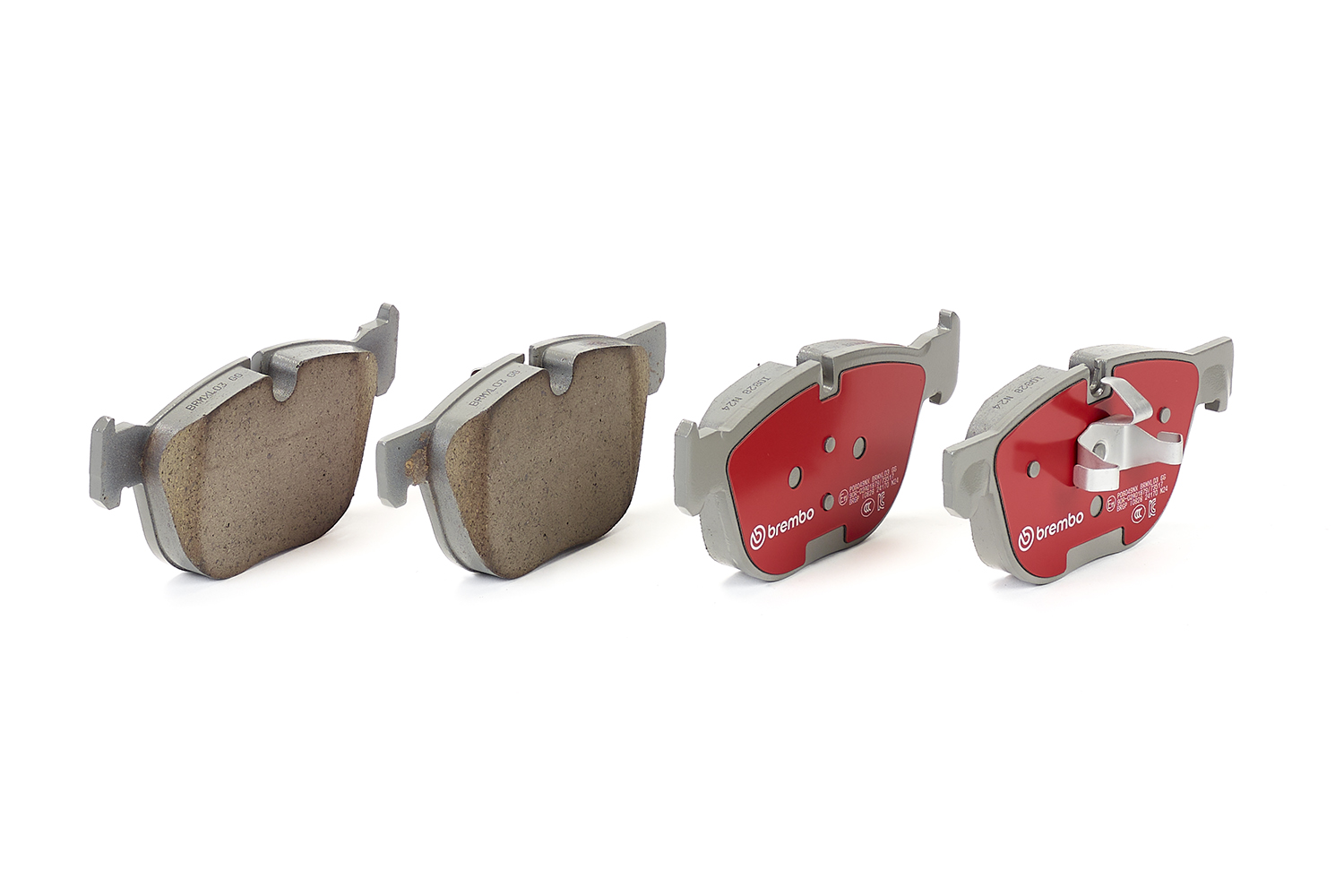 Jogo de 4 pastilhas de travão BREMBO P06049NX