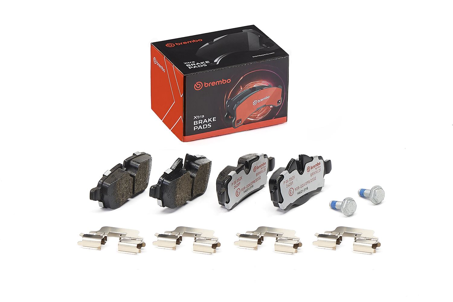 Jeu de 4 plaquettes de frein BREMBO ref. P 06 052X