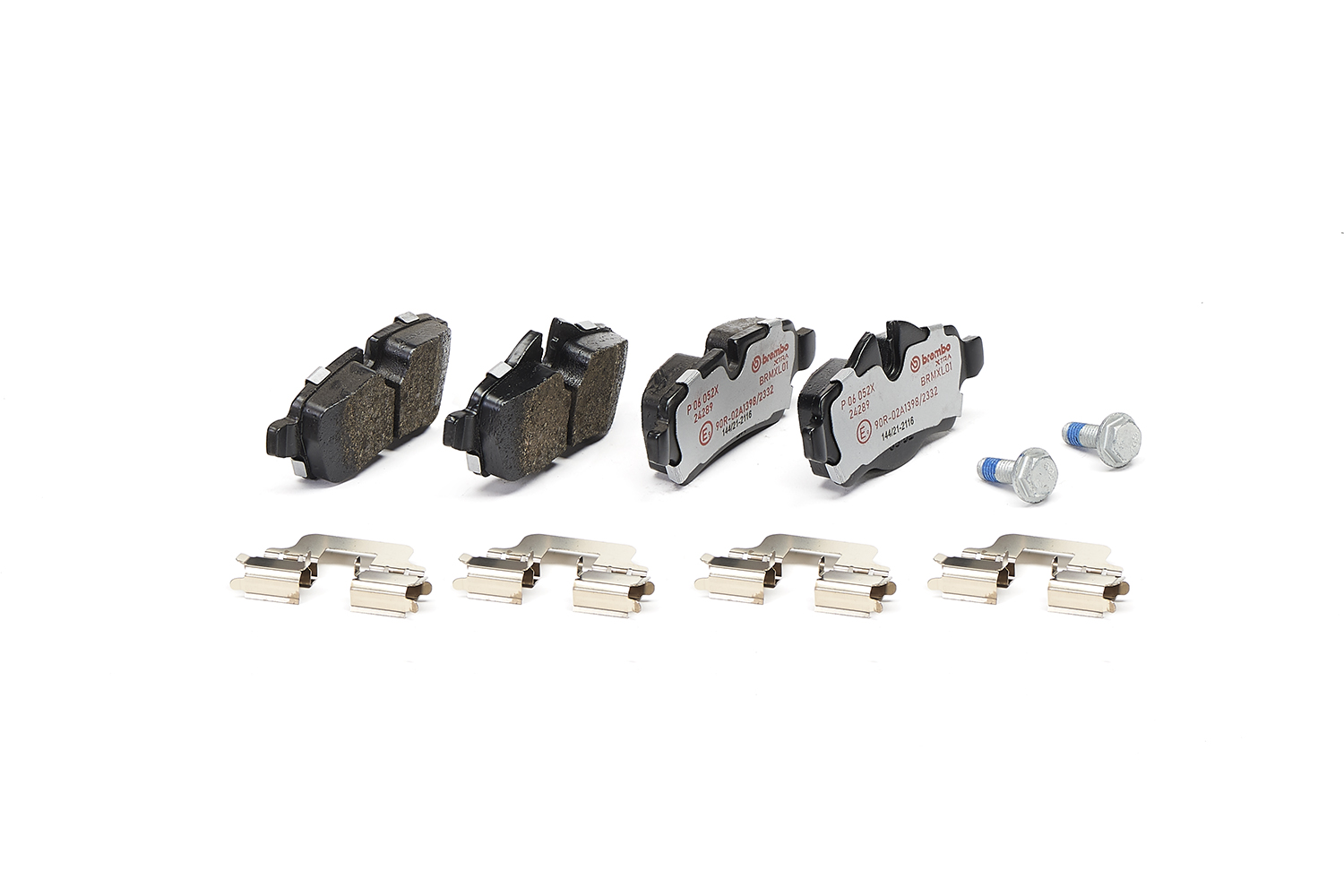 Jeu de 4 plaquettes de frein BREMBO ref. P 06 052X