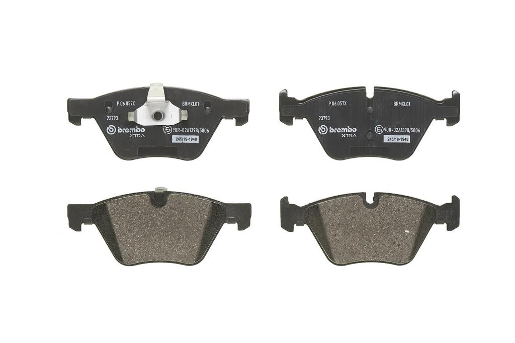 Jogo de 4 pastilhas de travão BREMBO ref. P 06 057X