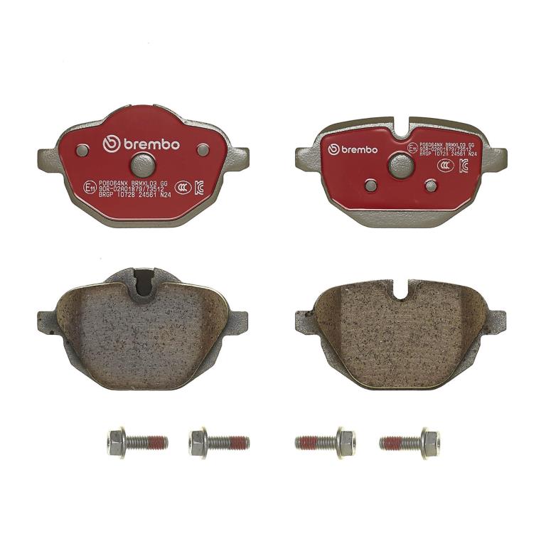 Jogo de 4 pastilhas de travão BREMBO ref. P06064NX