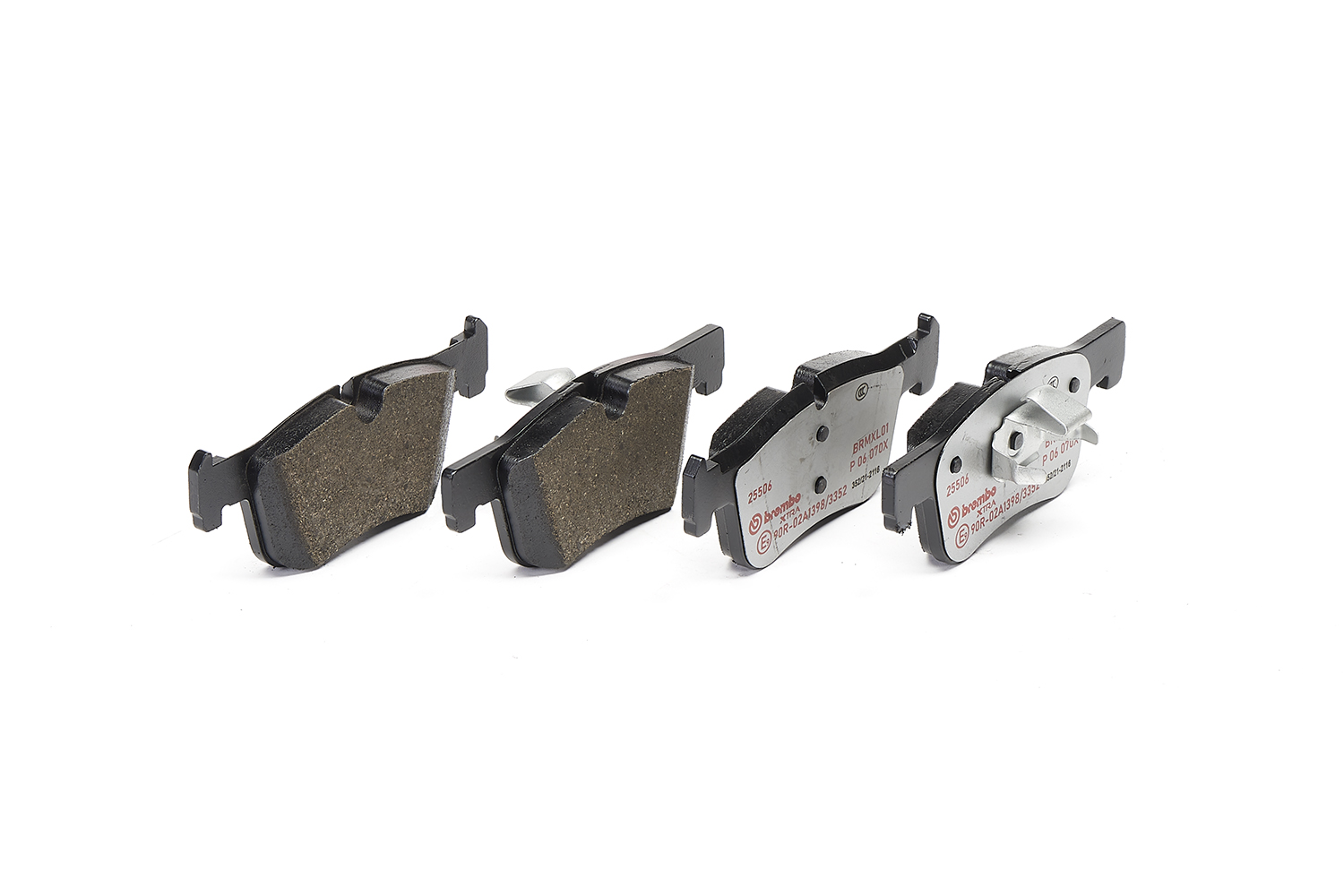 Jogo de 4 pastilhas de travão BREMBO ref. P 06 070X
