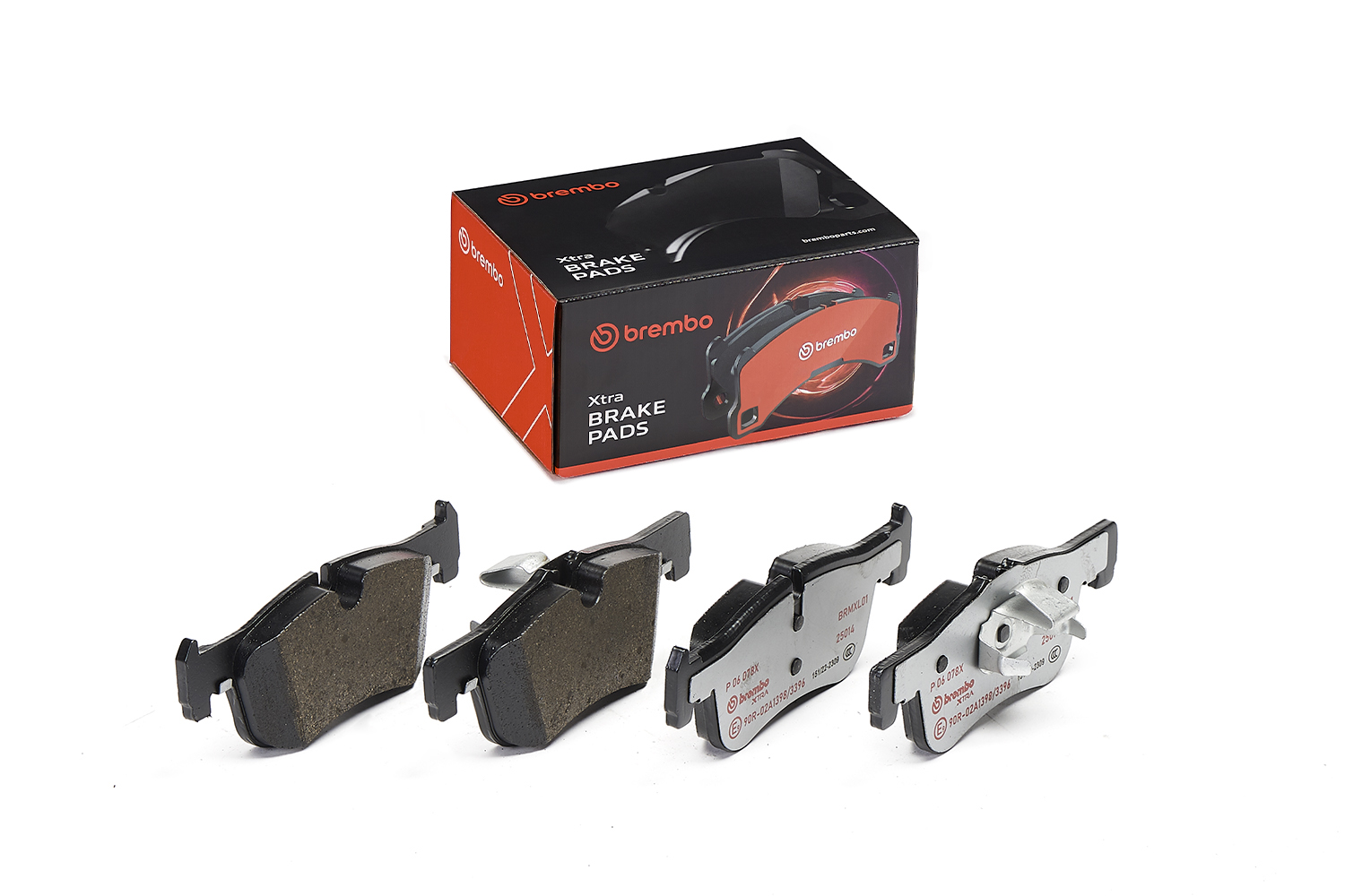 Jogo de 4 pastilhas de travão BREMBO ref. P 06 078X