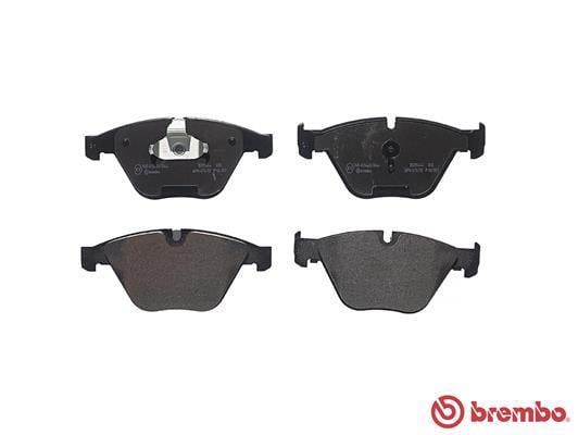 Jeu de 4 plaquettes de frein BREMBO ref. P 06 081