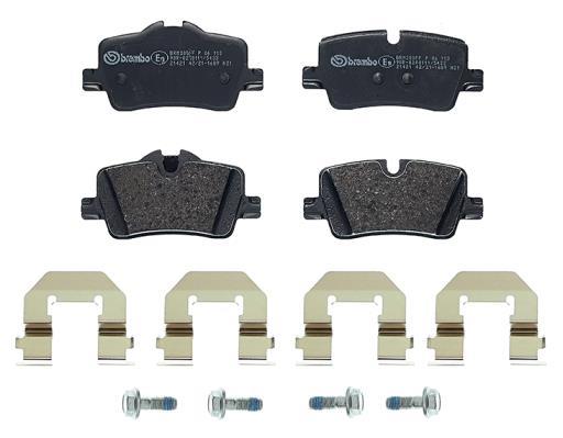 Jeu de 4 plaquettes de frein BREMBO ref. P 06 113