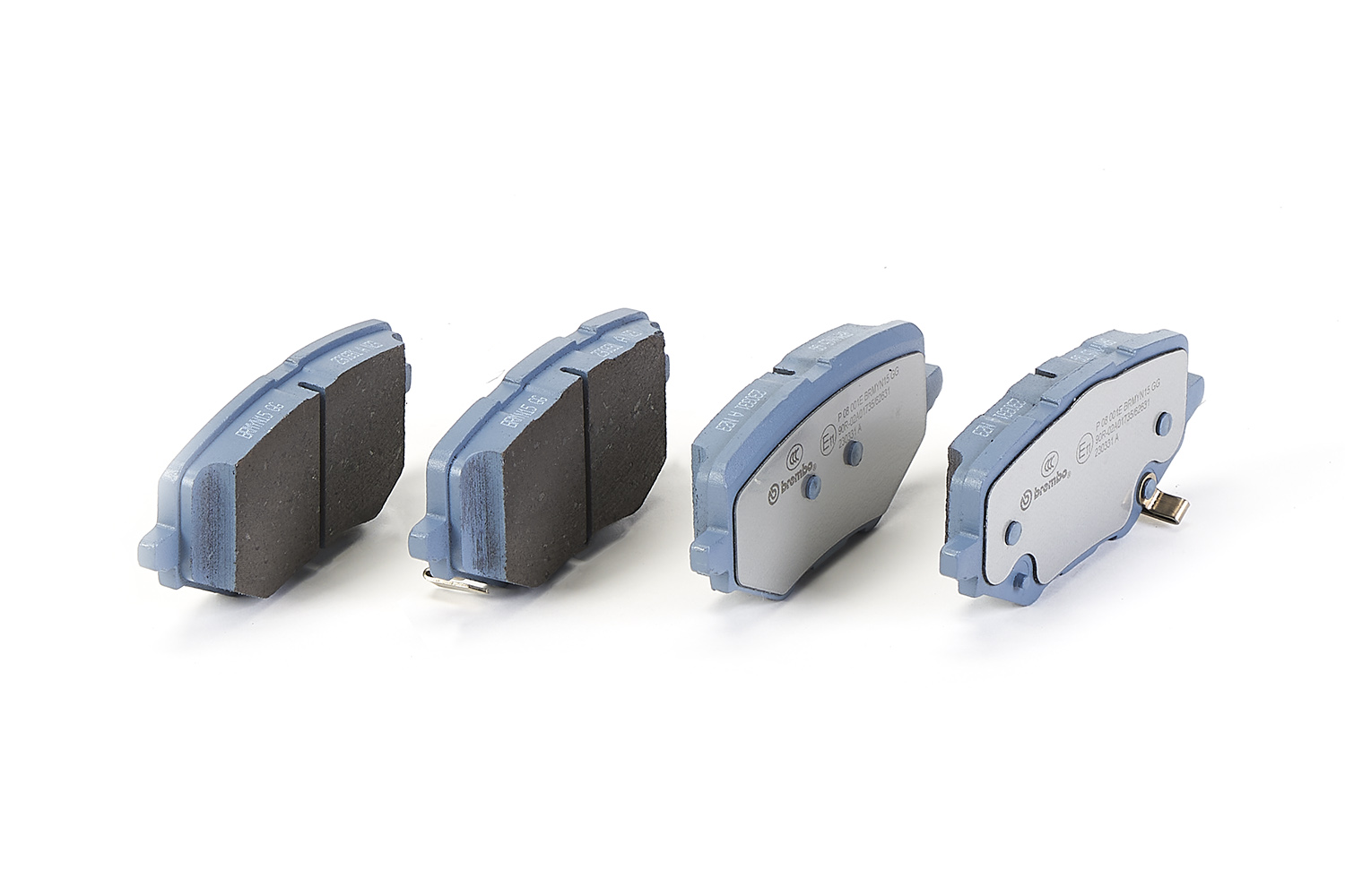 Jeu de 4 plaquettes de frein BREMBO ref. P 08 001E