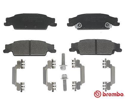 Jeu de 4 plaquettes de frein BREMBO ref. P 09 007