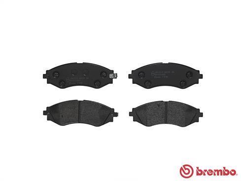 Jeu de 4 plaquettes de frein BREMBO ref. P 10 006