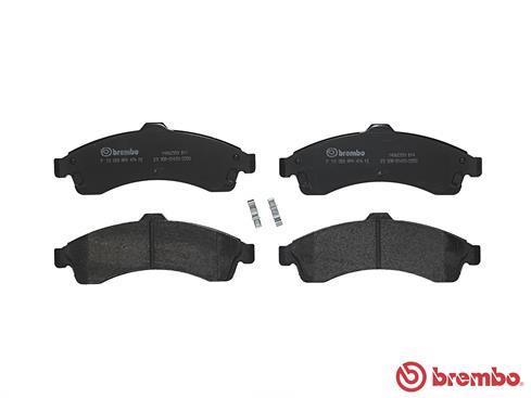 Jeu de 4 plaquettes de frein BREMBO ref. P 10 009
