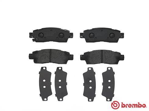 Jogo de 4 pastilhas de travão BREMBO ref. P 10 010