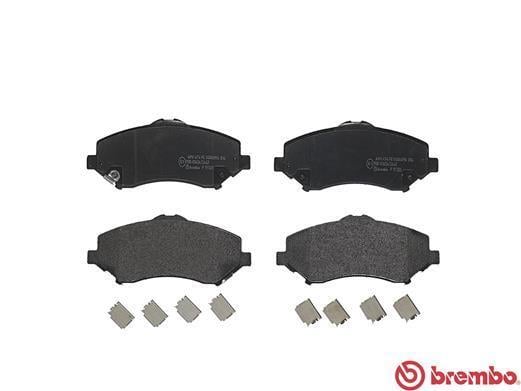 Jogo de 4 pastilhas de travão BREMBO ref. P 11 025
