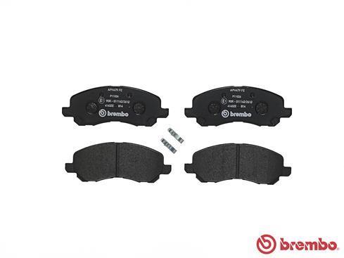 Jogo de 4 pastilhas de travão BREMBO ref. P 11 026