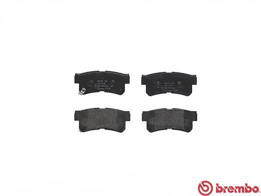 Jogo de 4 pastilhas de travão BREMBO ref. P 15 009