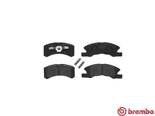 Jogo de 4 pastilhas de travão BREMBO ref. P 16 011