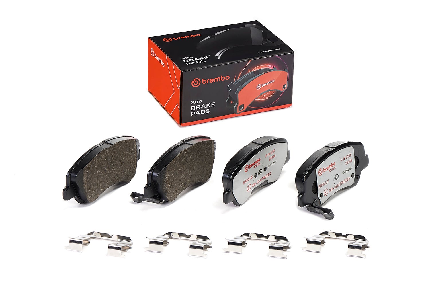 Jeu de 4 plaquettes de frein BREMBO ref. P 18 025X