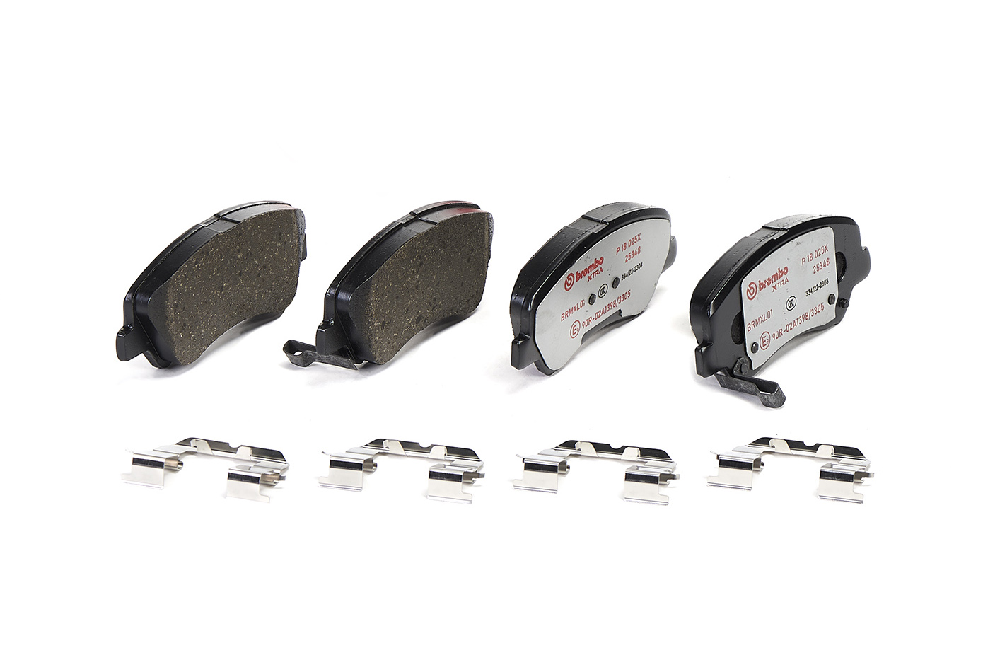 Jeu de 4 plaquettes de frein BREMBO ref. P 18 025X