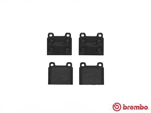 Jogo de 4 pastilhas de travão BREMBO ref. P 23 001
