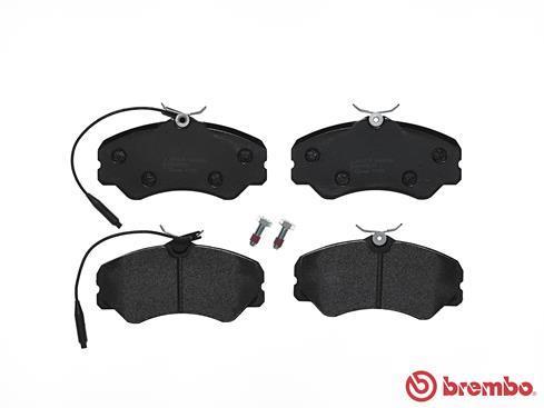 Jogo de 4 pastilhas de travão BREMBO ref. P 23 023