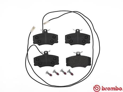 Jeu de 4 plaquettes de frein BREMBO ref. P 23 048