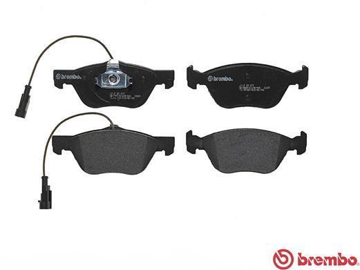 Jeu de 4 plaquettes de frein BREMBO ref. P 23 077