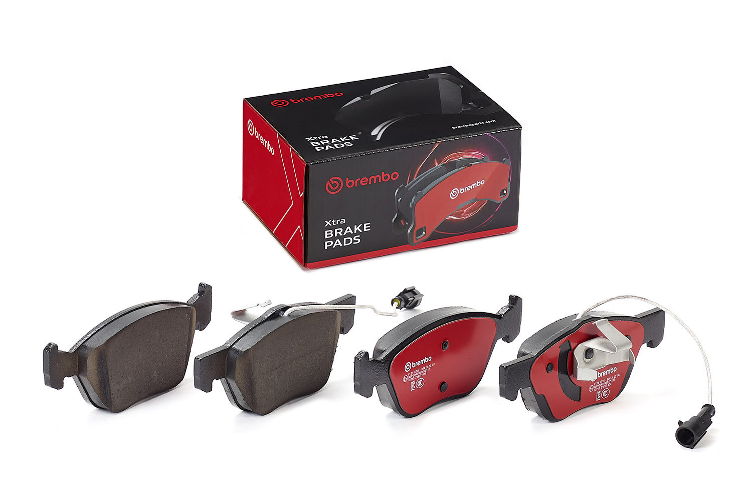 Jogo de 4 pastilhas de travão BREMBO ref. P 23 077X