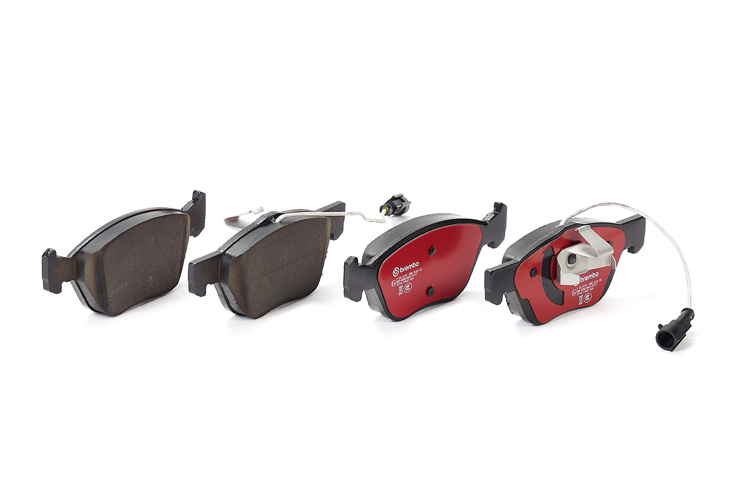 Jogo de 4 pastilhas de travão BREMBO ref. P 23 077X