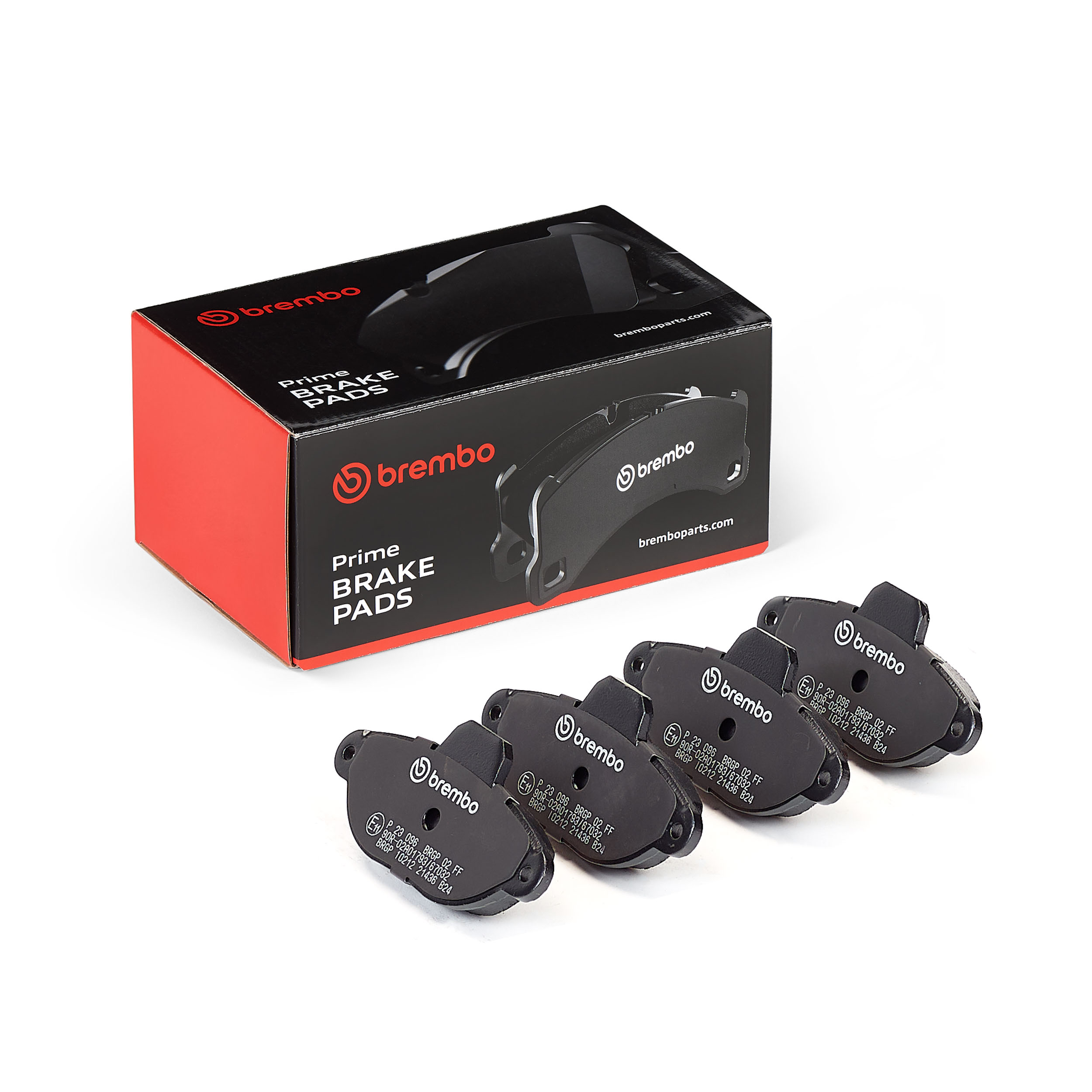Jeu de 4 plaquettes de frein BREMBO ref. P 23 096