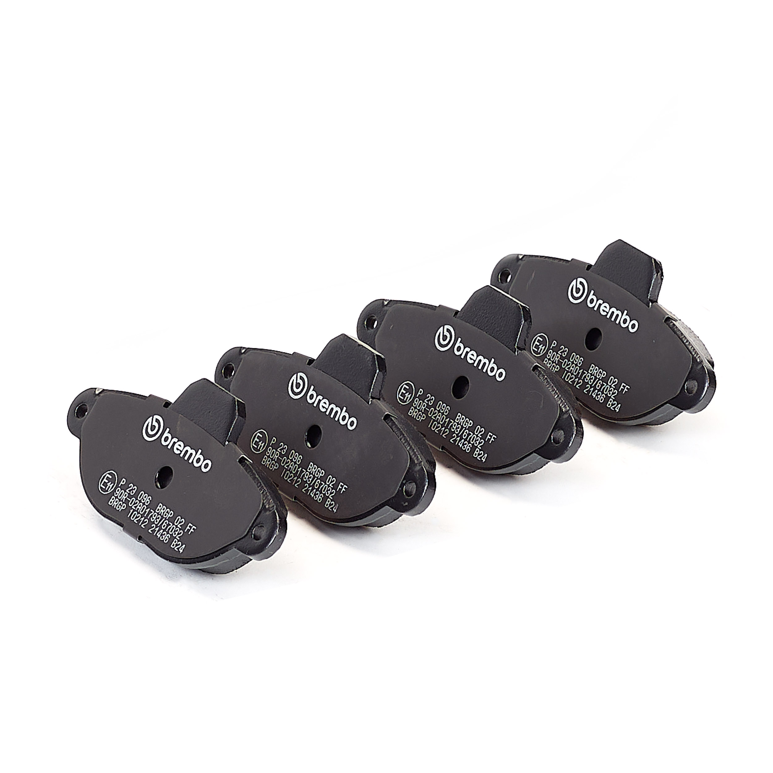 Jeu de 4 plaquettes de frein BREMBO ref. P 23 096