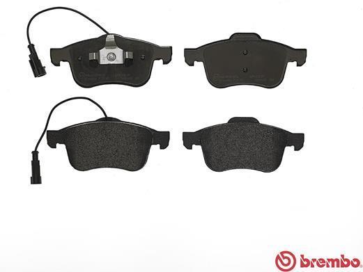 Jogo de 4 pastilhas de travão BREMBO ref. P 23 103