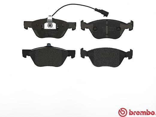 Jeu de 4 plaquettes de frein BREMBO ref. P 23 112