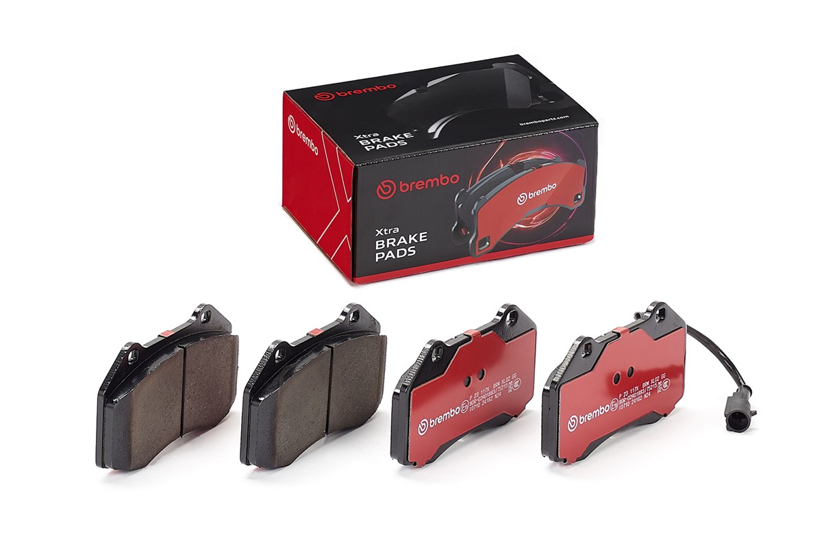 Jogo de 4 pastilhas de travão BREMBO ref. P 23 117X