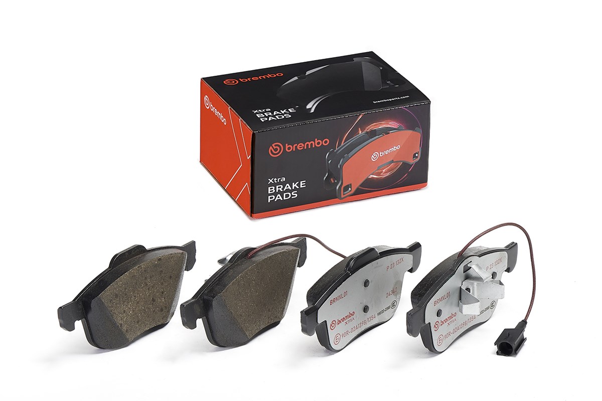 Jeu de 4 plaquettes de frein BREMBO ref. P 23 132X