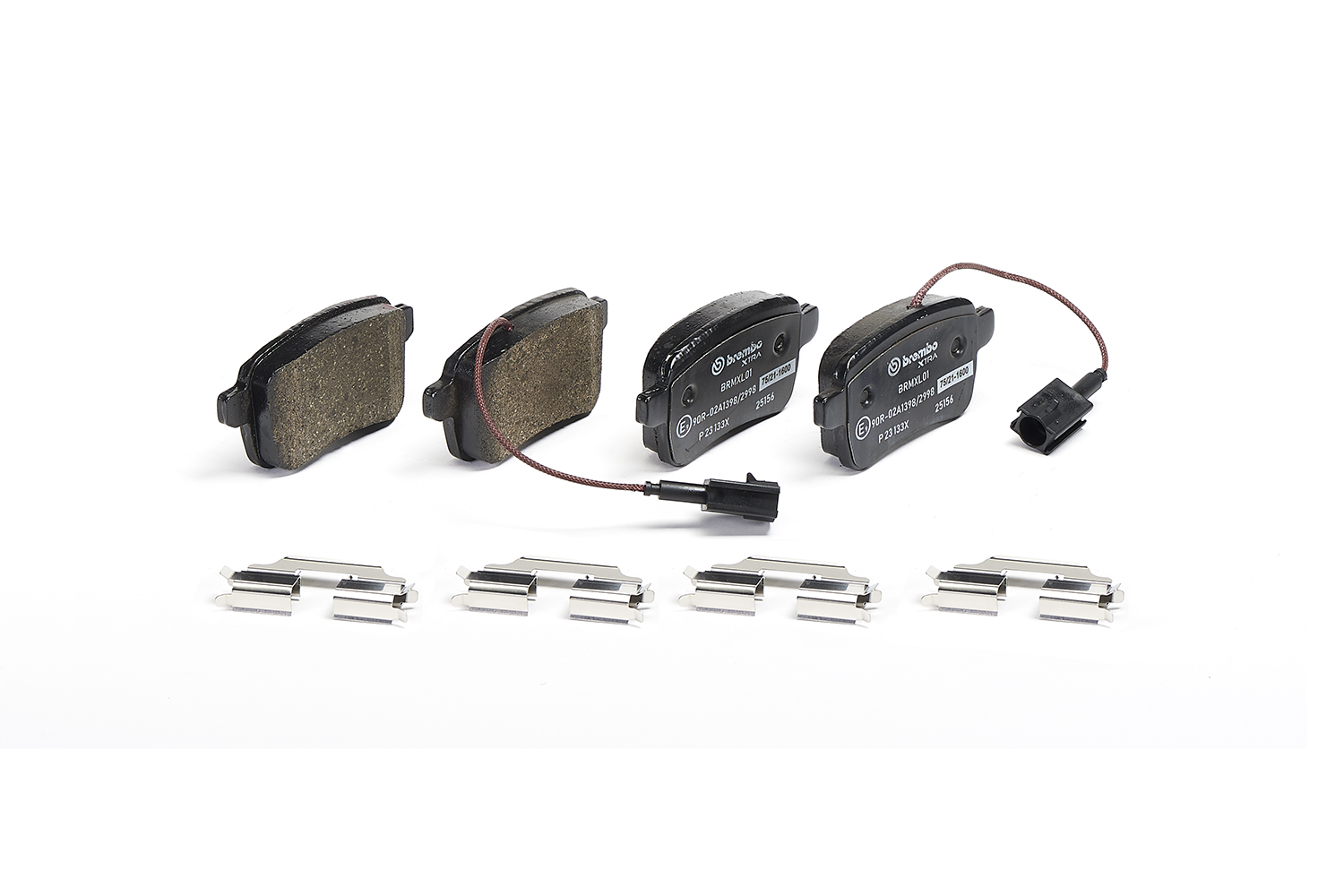 Jogo de 4 pastilhas de travão BREMBO ref. P 23 133X