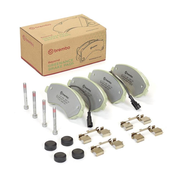 Jeu de 4 plaquettes de frein BREMBO P 23 136G