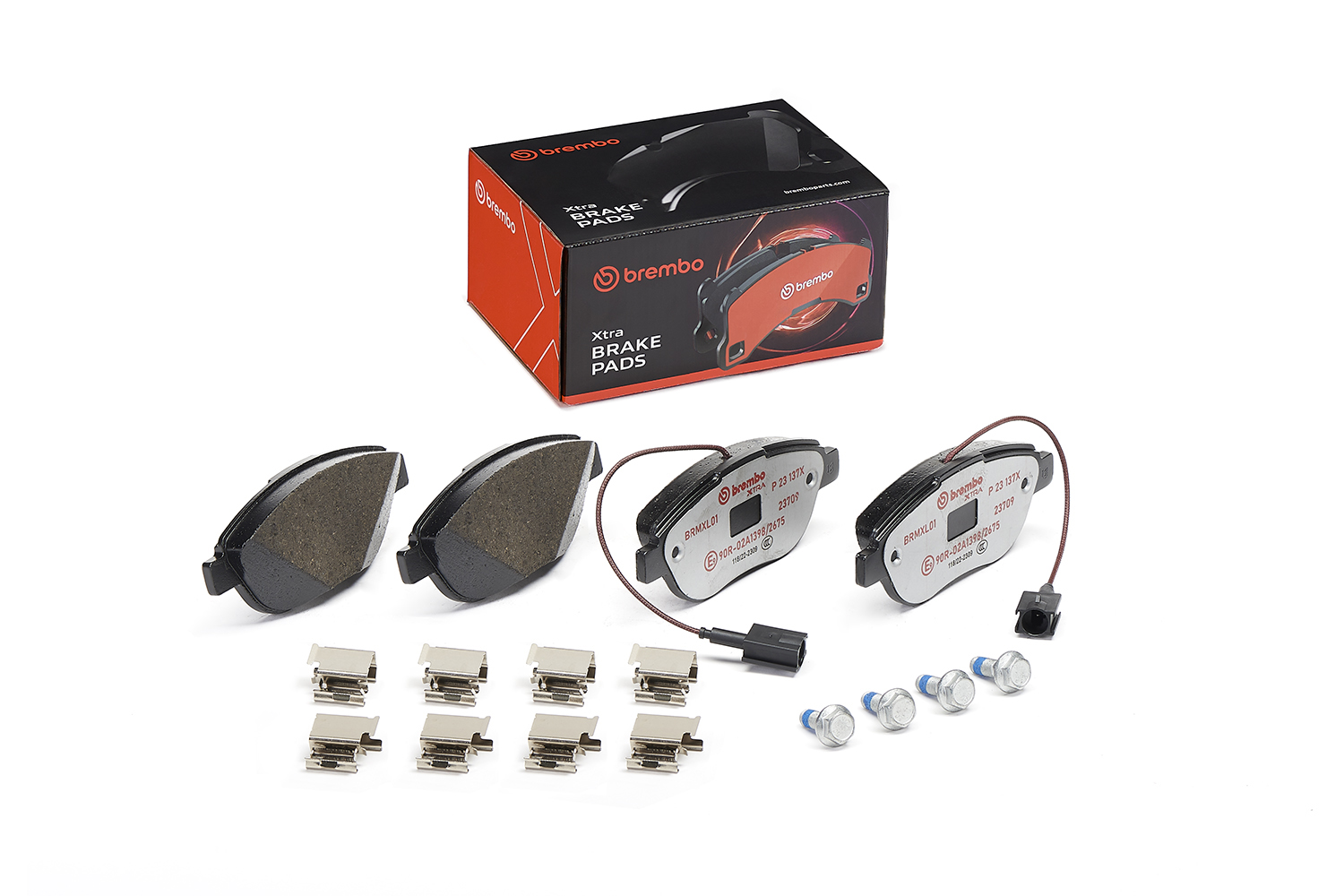 Jogo de 4 pastilhas de travão BREMBO ref. P 23 137X