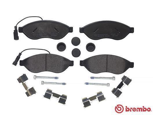 Jogo de 4 pastilhas de travão BREMBO ref. P 23 143