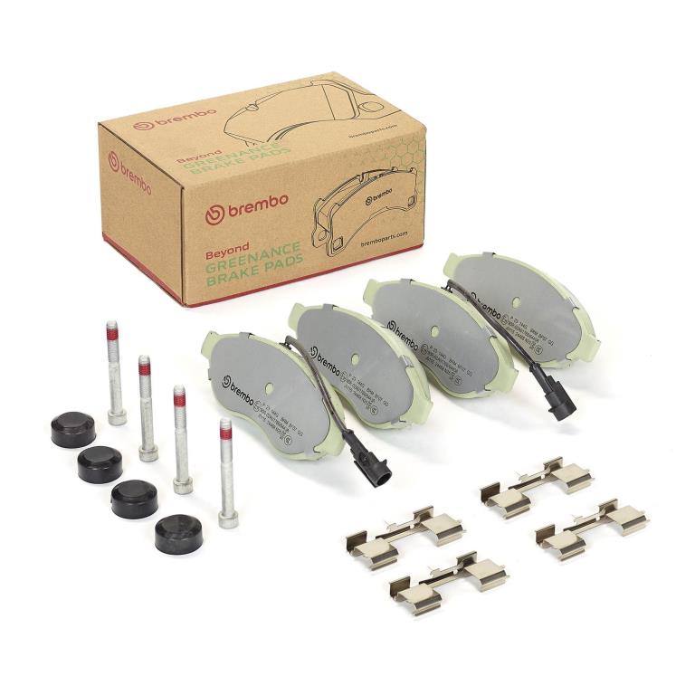 Jeu de 4 plaquettes de frein BREMBO ref. P 23 144G