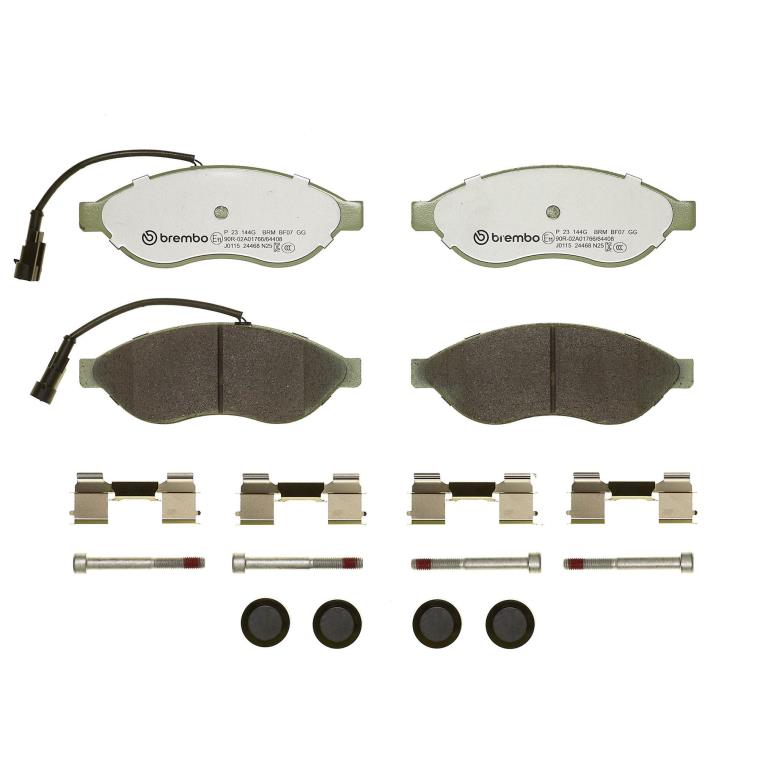 Jeu de 4 plaquettes de frein BREMBO ref. P 23 144G