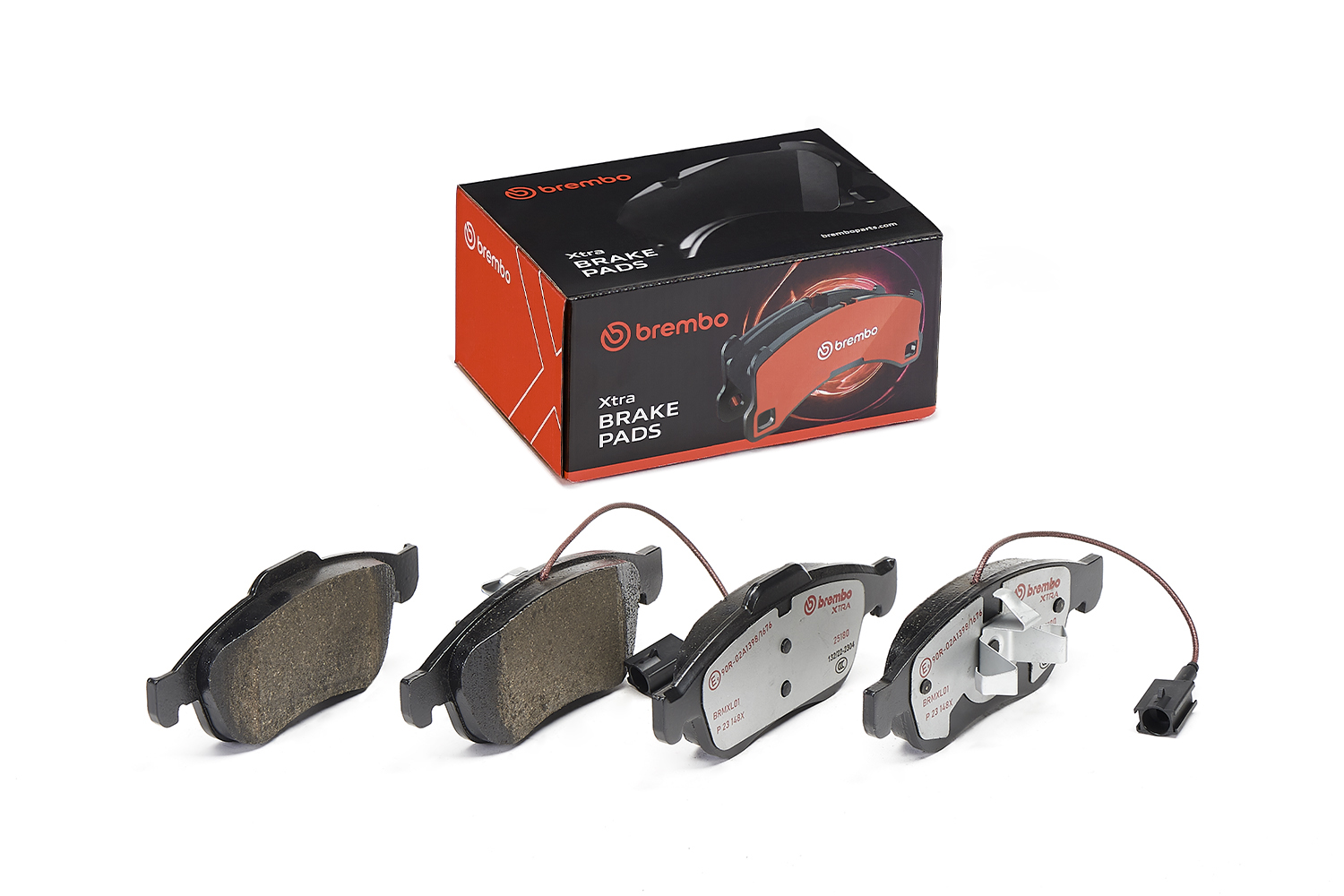 Jogo de 4 pastilhas de travão BREMBO ref. P 23 148X