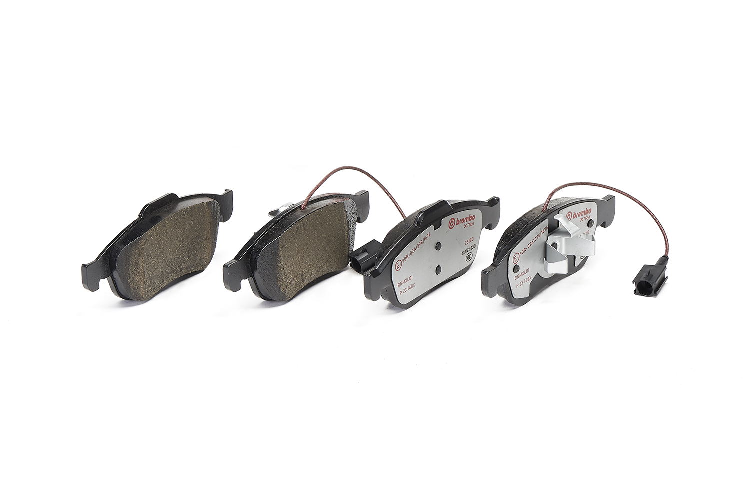 Jogo de 4 pastilhas de travão BREMBO ref. P 23 148X