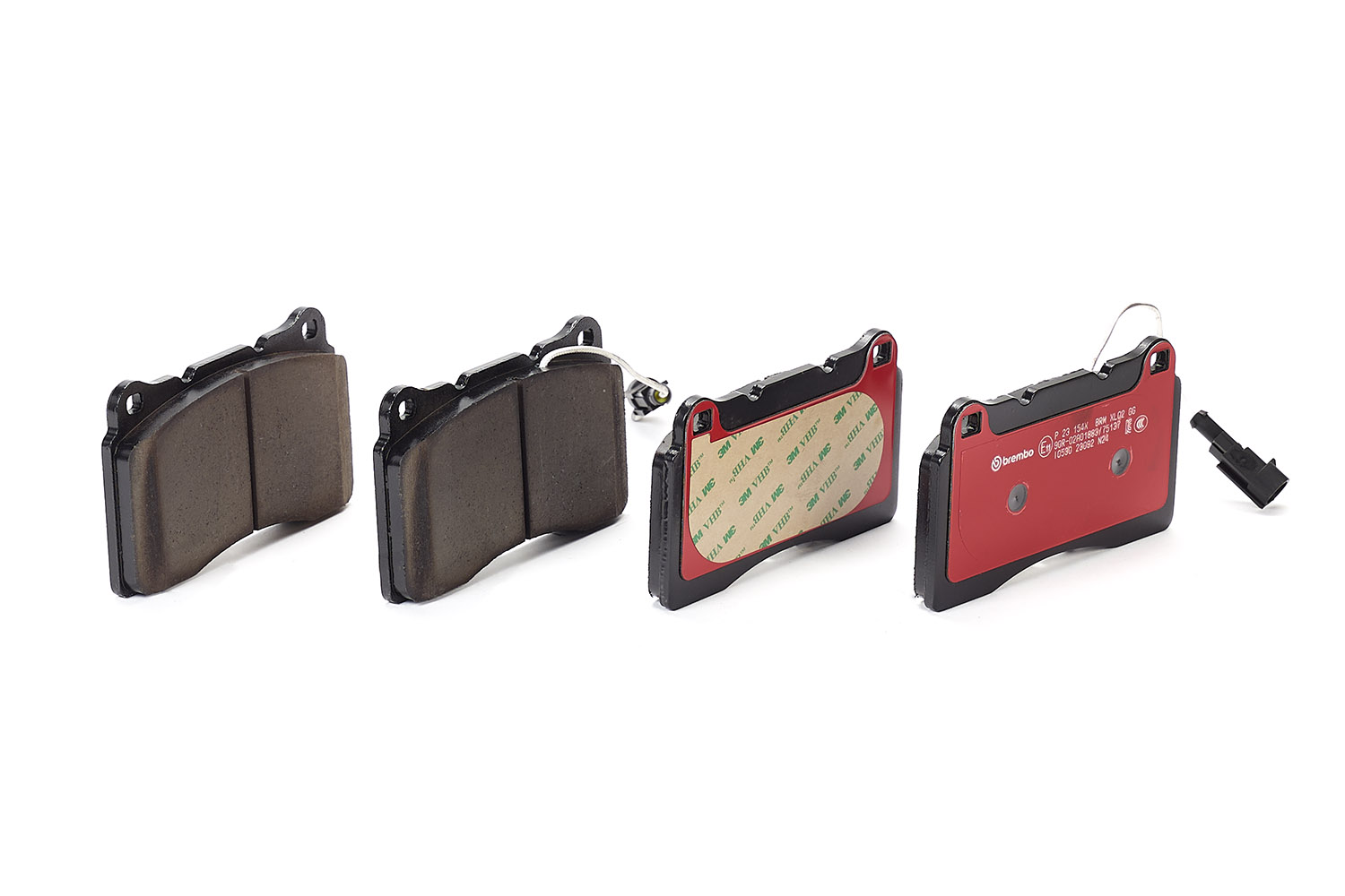 Jeu de 4 plaquettes de frein BREMBO ref. P 23 154X