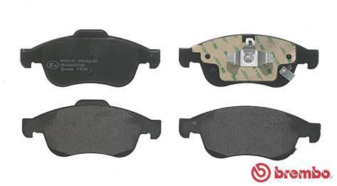 Jogo de 4 pastilhas de travão BREMBO ref. P 23 165