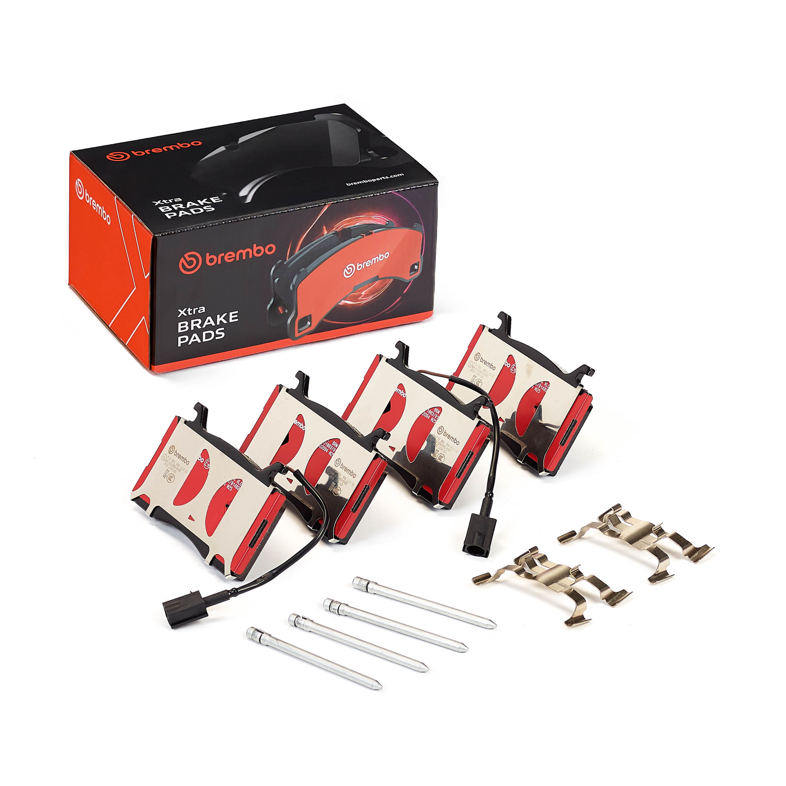Jogo de 4 pastilhas de travão BREMBO ref. P 23 185X