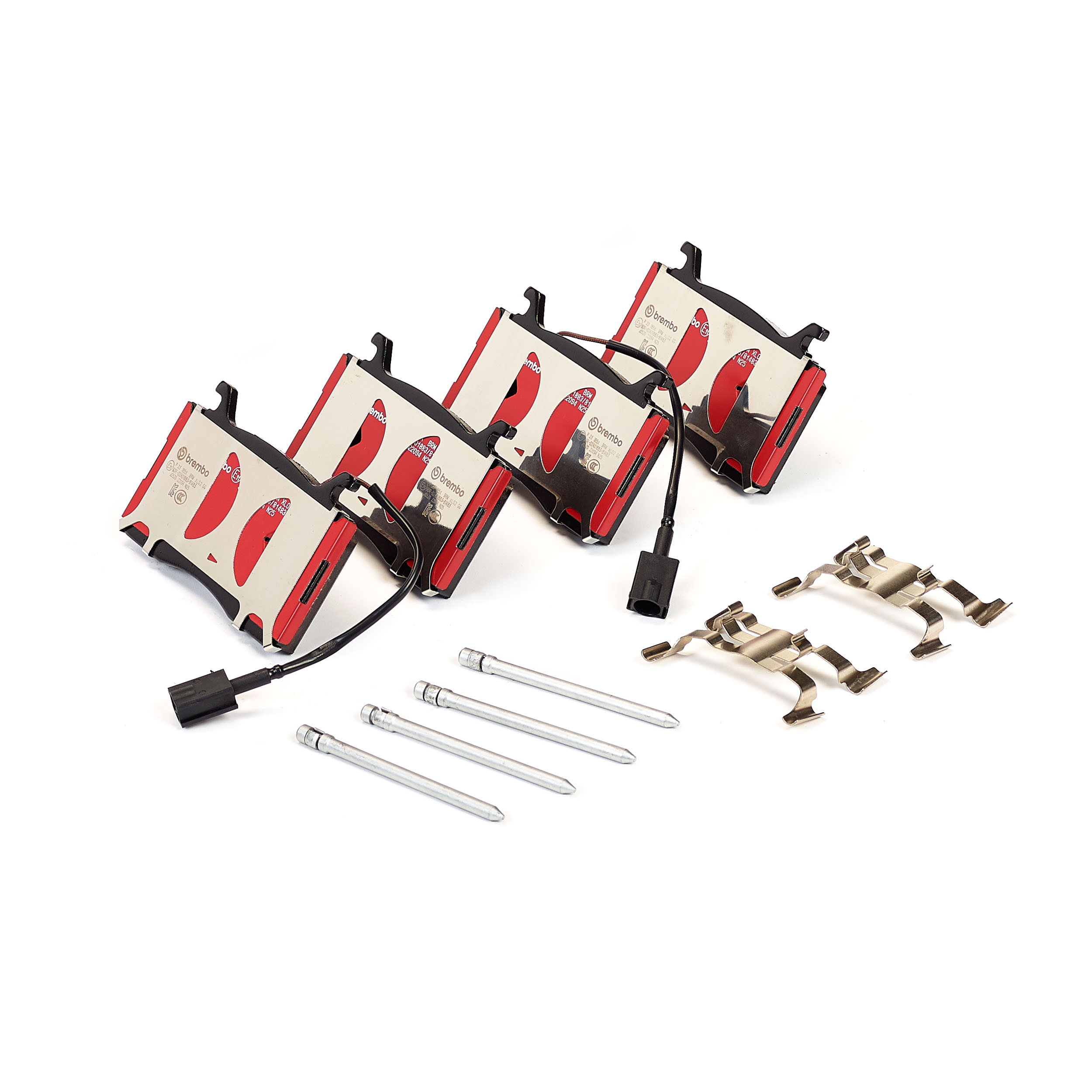 Jogo de 4 pastilhas de travão BREMBO ref. P 23 185X