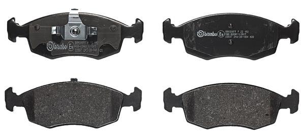 Jogo de 4 pastilhas de travão BREMBO ref. P 23 192