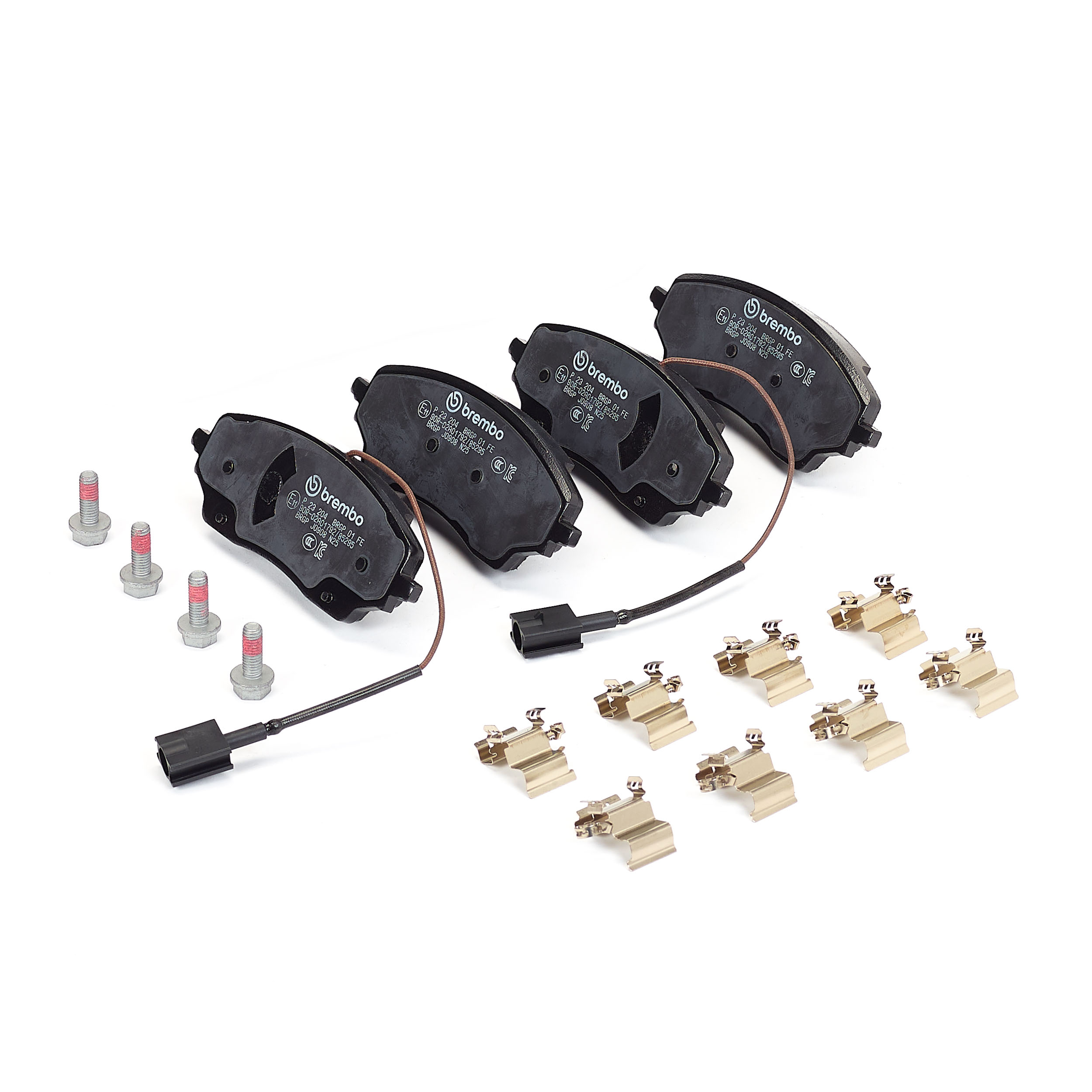 Jogo de 4 pastilhas de travão BREMBO ref. P 23 204