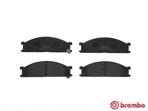 Jogo de 4 pastilhas de travão BREMBO ref. P 24 026